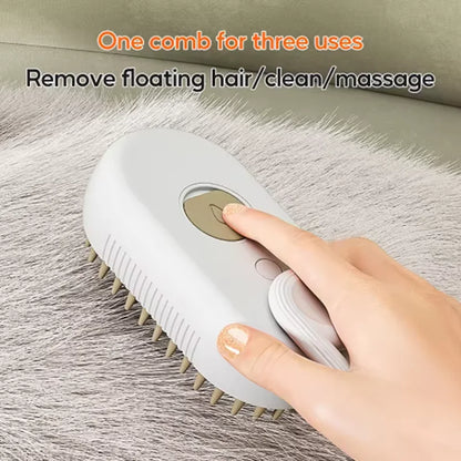 Pet Comb Cat Dog Spray Massage Comb Cleaning Hair Removing Comb Dog Comb Spray Anti-Skies Comb Pet Bath Brush